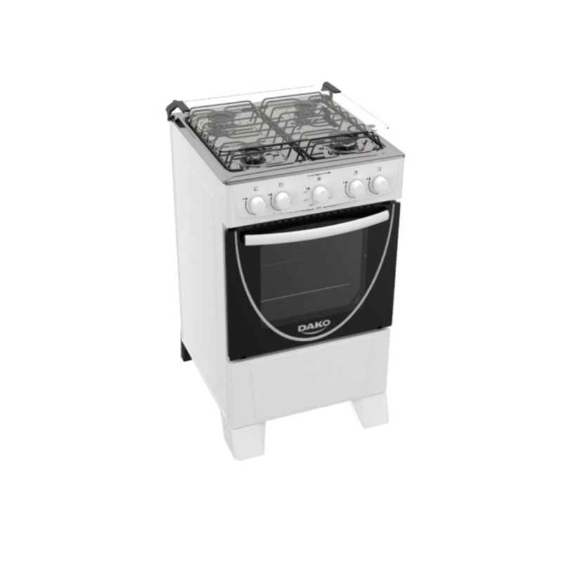 COCINA DAKO AMAZONAS 4H BLANCO